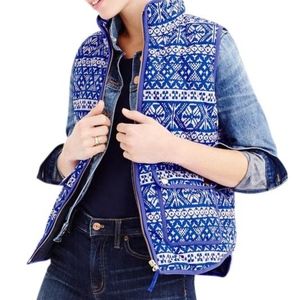 J. Crew Fair Isle Excursion Vest